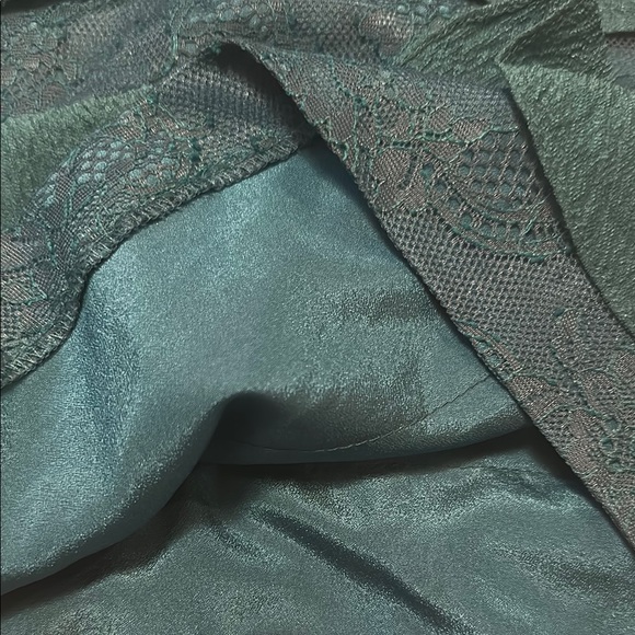 Teal Sleeveless Ruffle Dress - Picture 10 of 11